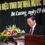 Đô Lương tổ chức truy tặng danh hiệu vinh dự nhà nước “Bà Mẹ Việt Nam Anh hùng”.